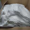 ELEMUSE Queen Mattress Topper for Back Pain, Extra Thick Mattress Pad Cover, Plush Soft Pillowtop with Elastic Deep Pocket, Overfilled Down Alternative Filling (White)