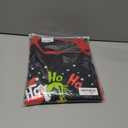 Christmas Matching Pajamas for Family, Long Sleeve Cute Print Tops and Wide Leg Plaid Pants Sleepwear Sets, Xmas Holiday PJs Jammies for Couples and Adult (X-Large, Men, HO HO HO) (XL)