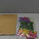 6Bundles Artificial Flowers for Outdoor,No Fade Fake Plastic Flowers Faux Plants for Decoration Hanging Planters Indoor Outside Garden Porch Window Box Home Wedding Farmhouse (6)