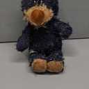 MAXBECK Dog Companion for Heavy Chewers- Indestructible Robust Bear Dog Toy, Resistant Squeaky Dog Toys for Heavy Chewers, Unbreakable Stuffed Plush Dog Toys for Aggressive Chewers (A-Navy)