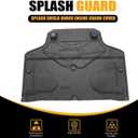 SecosAutoparts Rear Engine Splash Shield Guard Under Cover Compatible with Audi SQ5 Q5 2018-2024 Replace# 80B863822A