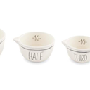 MUD PIE BISTRO MEASURING BOWL SET