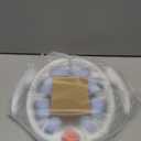 Cellulite Massage Tool - Lymphatic Drainage Massager - Muscle Roller, Deep Fascia Massage, Dimpled Skin Removal, Legs/Thighs/Buttocks, Anti-Cellulite Roller, Smooth Skin, Pain Relief (Blue) (8 Wheel -White Blue)