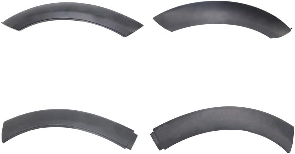 Wheel Arch Flares Mouding Mudflap Fender Cover Trims, Fender Flares Wheel Cover Arch Trim, Compatible with Mini Cooper 2002-2008, Rear Left Side Upper