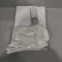 N&Y HOME 54 Inch Waffle Weave Shower Curtain with Snap-in Fabric Liner & 12 Metal Hooks Set - 54" x 72" Shower Stall Size, Hotel Style & Mesh Top Window, Machine Washable - White, 54x72