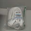 40FT Extra Long Kerf Weather Stripping Door Seal for Large Gaps and Easy Installation (White)