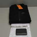 KOVNLO Heated Vest Women with Battery Pack Included, Smart Electric Lightweight Heated Jacket (Small, Fleeece)