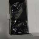 FuelMeFoot 3 Pack Copper Compression Socks - Compression Socks Women & Men Circulation - Best for Medical,Running,Athletic (Large-X-Large, 001 Black-Classic)