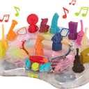 B. toys - B. Symphony Musical Toy Orchestra for Kids 3+ Years 13 Musical Instruments for Classical Music for Babies and Toddlers  Interactive Kids Music Toys with Lights and 15 Songs