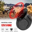 Pre-wired UTV Turn Signal Kit, Universal ATV Street Legal Kit with Horn/Hazard/Blinker Rocker Switch, Plug-and-play Design, Compatible with Polaris RZR/Ranger, Honda Pioneer/Talon, SXS, CFMOTO