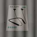 Neckband Bluetooth Headphones Wireless Earbuds for Samsung S25 Ultra S24 S23 FE S22 A53 A25, Sport Headphones HiFi Stereo Surround Sound Ear Buds for iPhone 17 Air 16 15 14 Pro Max 13 Plus/Pixel 10 9 (Black)