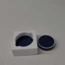 Ceramic Plant Saucer Plant Pot Tray 2 Pack 4 6 7 8 9 10 12 13 15 inch Blue, Planter Water Drip Trays for Indoors, Thick Durable Sturdy Flower Pot Saucers for Glazing Pots Base (4.5"/4.1")-2pack