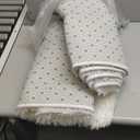 BENRON White Fluffy Rugs for Living Room 4x6, Soft Cream Area Rug for Kids Children Girls Bedroom Nursery, Washable Indoor Floor Carpets