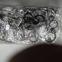 Tondiamo 24 Pcs Beadable Keychain Bars Keychain Making Kit