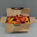 GAGALIFE Thanksgiving Decorations Fall Garland with Lights, 50 Warm Bulbs with Mini Pumpkins - 11FT Connectable Fall Lights Outdoor & Indoor, Realistic Maple Leaf String Lights for Fall Decor (Orange)