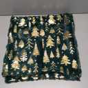 Christmas Tree Green Throw Pillow Covers 18x18 inch Set of 4, Soft Decorative Cushion Cases,Home Decor for Couch Bed Living Room