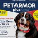 PetArmor Plus Flea and Tick Prevention for Dogs, X-Large Dog Flea and Tick Treatment, 6 Doses, Waterproof Topical, Fast Acting, For X-Large (89-132 lbs)