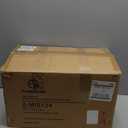 Famiware Milkyway Plates and Bowls Sets, 18 Pieces Dinnerware Sets, Reactive Glaze Dish Set, Stoneware Dishes Set for 6, Matte Beige White