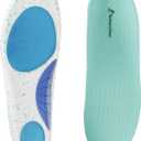 250+ lbs Plantar Fasciitis Arch Support Insoles for Men Women, Flat Feet Orthotic Insert, Work Boot Memory Foam Insoles, Shock Absorbing Cushion Shoe Insoles for Foot Pain Relief Men 9-11 1/2, Women 11-13 1/2