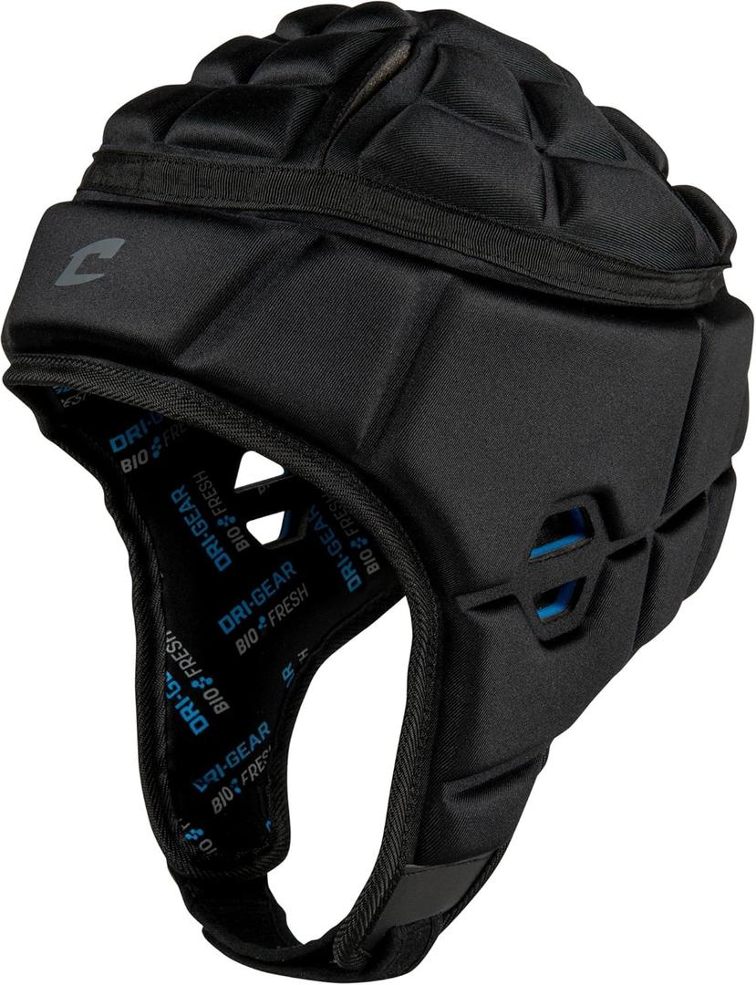 CHAMPRO SH7 Softshell Flag Football Helmet Black Medium