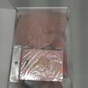 PARK YUN 28 Inch Long Straight Pink Wig with Bangs for Women Pastel Rose Pink Synthetic Wig Natural Looking Soft Hair for Daily Use Fashion Cosplay Party