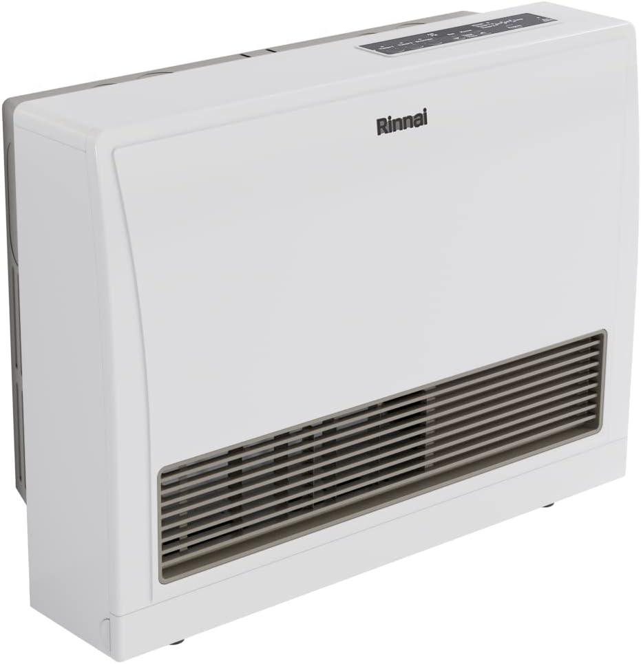 Rinnai EX22DTWN Direct Vent Wall Furnace 21,500 BTU Natural Gas Heater and 
Rinnai FOT151 4.5 to 9.5-Inch Standard Vent Kit with Two 90-Degree Elbows