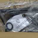 Black Floor Lamp for Living Room Bedroom,Mid Century Modern Floor Lamps with Transparent Glass Shades,3 Lights Vintage Tree Floor Lamps for Corner Office,68IN Tall Standing Lamp Bulbs Included