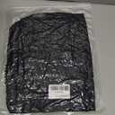 SHESTARR Women's Plus Size Tops Crewneck Lace Crochet Short Sleeve Casual Loose Summer Blouses Shirts Black 1XL