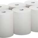 EnMotion Compatible High Capacity Paper Towels, 10" x 800' Roll, White, (6 Rolls of Approx. 800')