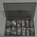 UNA GELLA Nail Tips Square: Pre-etched Matte Extra Short Square Soft Gel Nail Tips Full Cover 120pcs False Fake Nails Tips for Acrylic Nails Clear Gelly Tips Home DIY Salon 12 Sizes for Women