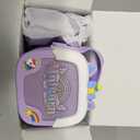 Mini Karaoke Machine for Kids Girls: Unicorn Portable Bluetooth Speakers With 2 Wireless Mic Toys for Girls age 4-9 Years Old Girl Christmas Birthday Gifts for 5 - 11  Years Teens Purple