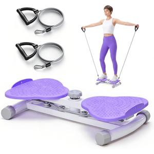 DUMOS Waist Twister Machine Exercise, Ab Twister Board, 300 lbs Capacity, Noiseless Fitness Tool for Core & Belly Fat Workout, Anti-Slip Home Gym Equipment