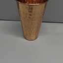 100% Pure Copper Tumblers |BPA Free| No coating| Lacquer Free| Handcrafted Hammered Ayurvedic Glasses | 18 OZ Water Cups for Health, Detox & Hydration | Luxury
