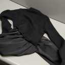 Lauweion Womens Turtleneck Maxi Sweater Dresses Long Sleeve Knit Pullover Jumper Fall Winter Flowy Modest Long Black Dress (Medium)