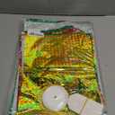 WesGen Christmas Gift Bags, 32Pcs Santa Wrapping Bag in 4 Sizes and 4 Designs with Ribbon Ties and Tags for Wrapping Holiday