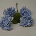 PARTY JOY 8 PCS  Artificial Hydrangea Silk Flowers Bouquet Faux Hydrangea Stems for Wedding Centerpieces Home Decor