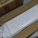 Colingmill Mailbox and Post Combo, White Wooden Mailbox Post for Outdoor Home Yard Classic Style