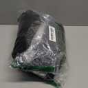 Bhome Maternity Dress for Photoshoot Cut-Out Backless Side Split Maternity Maxi Gown for Photoshoot (Large, Black)