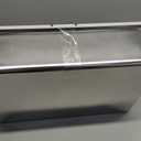 Stainless Steel Cat Litter Box XL for Big Cats, High-Sided Design Prevents Urine Leakage, Non-Stick, Easy to Clean, Includes Scoop, Gray