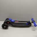 2-in-1 Adjustable Kick Scooter for Kids 3-5 (Suitable 3-12 Years),5-Level Handlebar & Removable Seat, LED Light-Up Wheels, Wide Deck, Foldable Design for Indoor/Outdoor Use - Girls & Boys