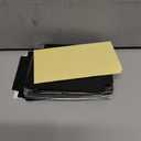 30 Pcs Black Name Badge Dividers 3" x 4"Trading Card Dividers Plastic with A-Z tab Alphabet Stickers Blank DIY Stickers Recipe Index Cards Tray Index Cards Organizer for Note ID Not Included The Tray