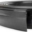 Qagea 018-546 RV Slide Out Clip Rubber Seal Weather Stripping with 2 Wiper is Suitable for RV Camper Door Window Channel (35 Ft)