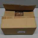 Decorative Rattan Storage Boxes Solid Wood Woven Baskets Bins with Lid Keepsake Memory Jewelry Box Natural Boho Shelf Wicker Closet Desk Organizer Container (Walnut Color, Small Size)