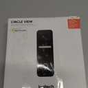 Logitech Circle View Apple HomeKit- Enabled Wired Doorbell with Logitech TrueView Video, Face Recognition, Color Night Vision, and Head-to-Toe HD Video - Black