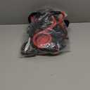 IVY&LANE No Pull Dog Harness for Large Dogs, Dog Vest Harness with Leash, Safety Belt and Storage Strap, Fully Adjustable Harness, 360 Reflective Strip, Soft Handle (Red, L)