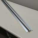 JARBIH 5Pack 1M/3.3ft Ultra-Thin Led Aluminum Profile, 45 Oblique Lighting Cabinet LED Lamp, Invisible H7mm Surface Mounted Wardrobe Layer Shelf Panel Hard Bar Strip Light Channel System(Gray)