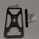 Front Bumper License Plate Mount Compatible with Mazda MX-5 Miata (NC) 2009-2015, No Drill Front License Plate Frames Tow Hook License Plate Bracket Holder Mounting Kit Car Accessories