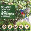 Bird Netting for Garden Protection,13X40 FT,Heavy Duty Woven Garden Netting