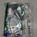 Zip Tie Lock Adjustable Cable Lock for Kids Bike, Helmet, Fridge, Scooter, Cabinets, Drawers, Suitable for Adult, Child. 3 Pack (Black)