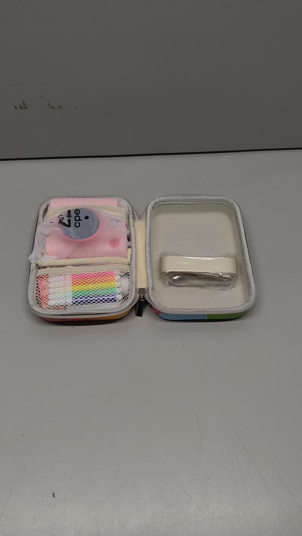 Gift for Girls Kids Camera: Instant Print Dual Lens Digital Camera Toys for Girl 312 Birthday Christmas Valentines Gifts for Kid Girls Boys Ages 3 4 5 6 7 8 9 10 with 32G SD Card Storage Bag Pink